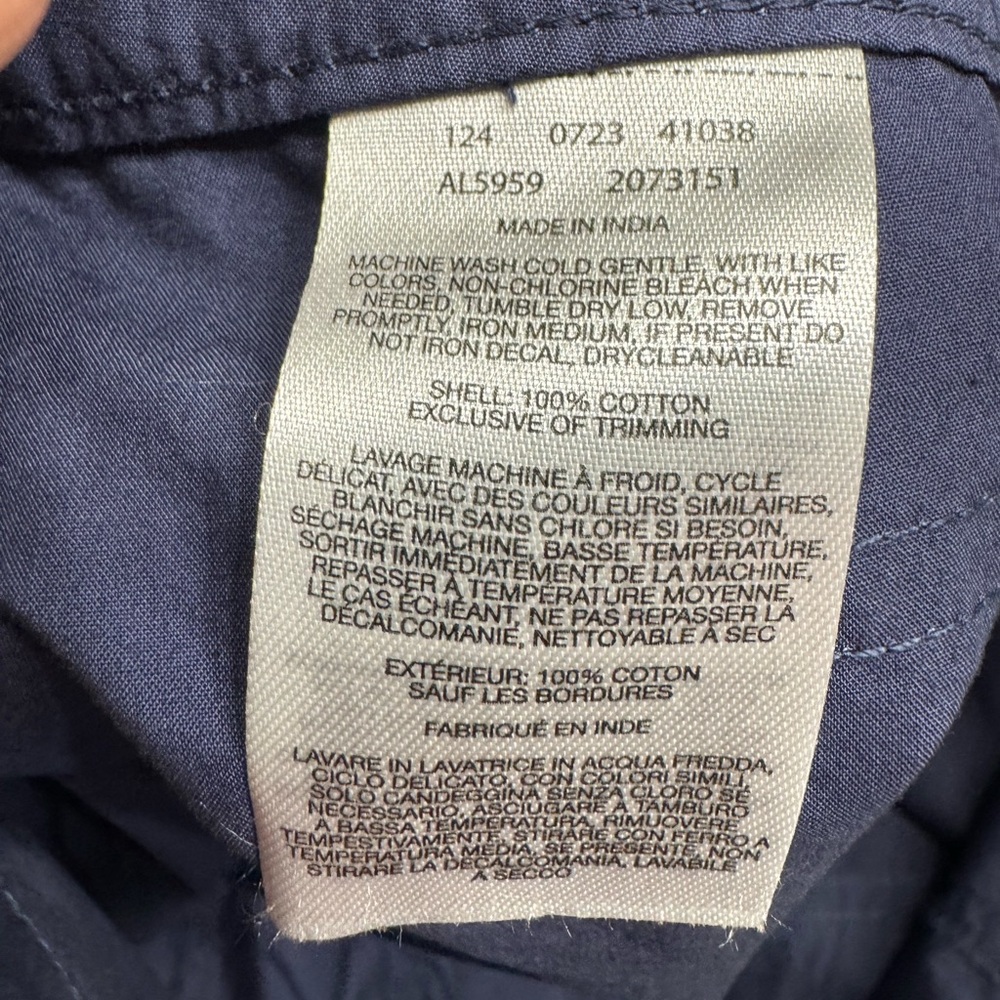 Columbia NWT Women’s Blue Hiking Shorts 3” Inseam Cotton Outerwear Active Size 8 - Picture 3 of 5